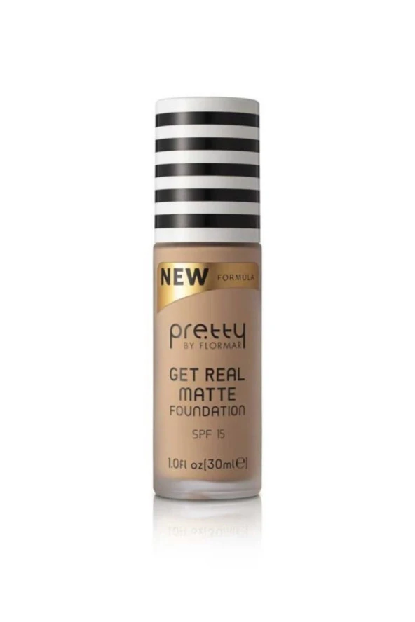 Pretty By Flormar Get Real Matte Beige Fondöten 006 8690604603565