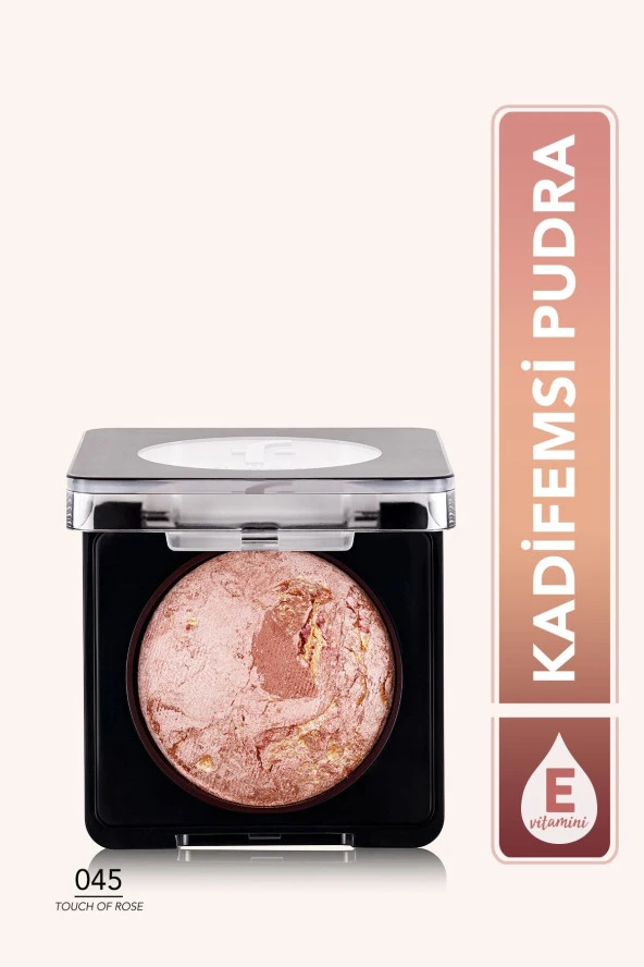 Işıltılı Fırınlanmış Allık - Baked Blush-on - 045 Touch Of Rose - 8682536051453
