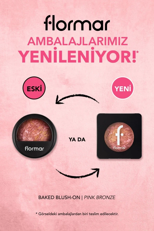 Işıltılı Fırınlanmış Allık - Baked Blush-on - 044 Pink Rose - 8682536051446 - 2