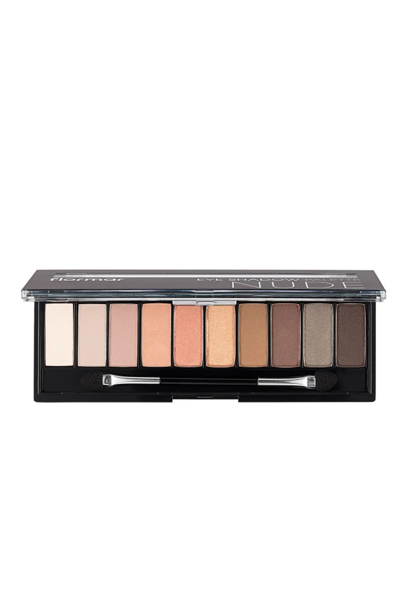 10'lu Far Paleti (AÇIK NUDE VE TOPRAK TONLARI) - Eyeshadow Palette - 001 Nude - 8690604479511 - 2
