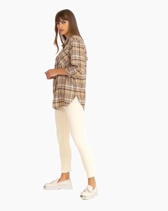 Gömlek Seçil Kadın Gömlek 22211201040 - 6