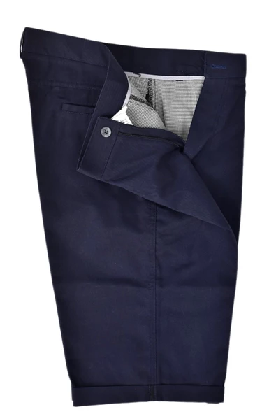 Erkek Lacivert Kanvas Kapri BGL-ST00574 - Resim 4