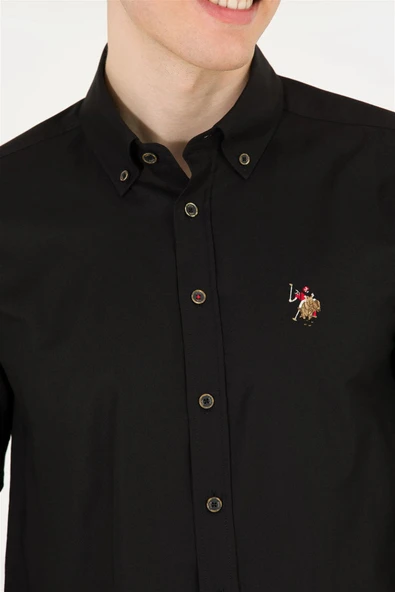 U.S. Polo Assn. Minimalist Erkek Uzun Kol Gömlek - Günlük & İş - 11