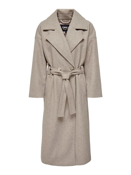 Only Oversize Midi Kaban - Minimalist Tarz - 8