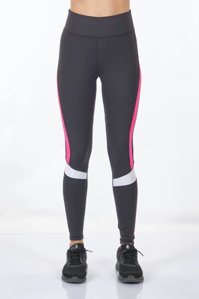 Only Minimalist Yüksek Bel Spor Tayt - Yan Detaylı - Günlük - 2