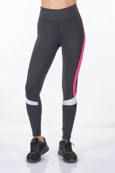 Only Minimalist Yüksek Bel Spor Tayt - Yan Detaylı - Günlük - 3