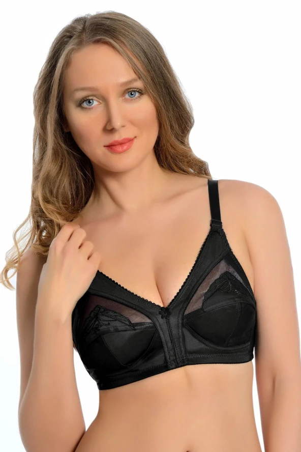 502 Toparlayıcı Siyah Sütyen Siyah Renk 110b Beden ürün görseli