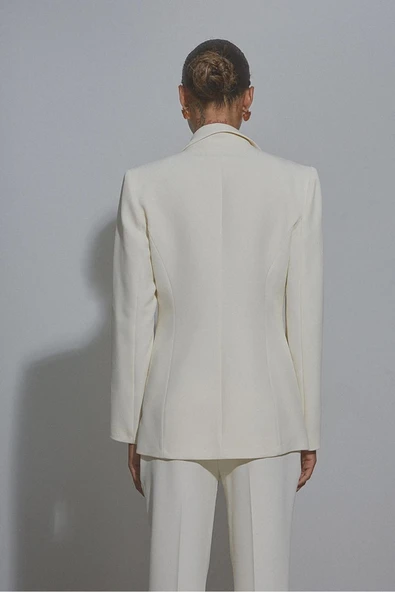 BSB Minimalist Uzun Kol Kadın Ceket - Günlük & İş Stilleri için İdeal - 4