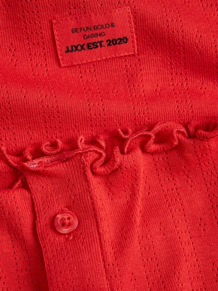Jack&Jones JJXX Kadın Minimalist Crop Pijama Takımı - Rahat ve Şık - 7