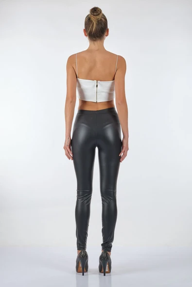 Bsb Minimalist Kadın Tayt - Günlük Kullanım İçin İdeal - 4