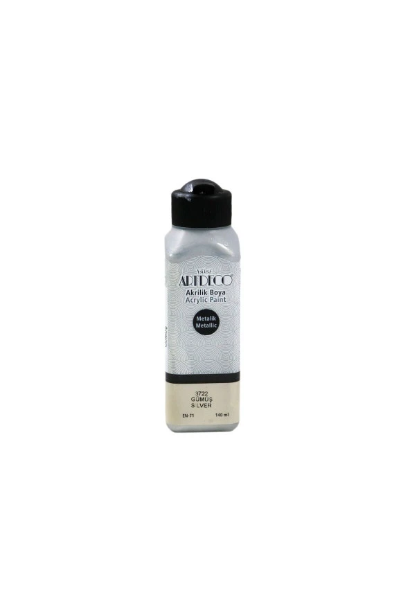 Artdeco Akrilik Boya 140 Ml Met Gümüş 070l-3722