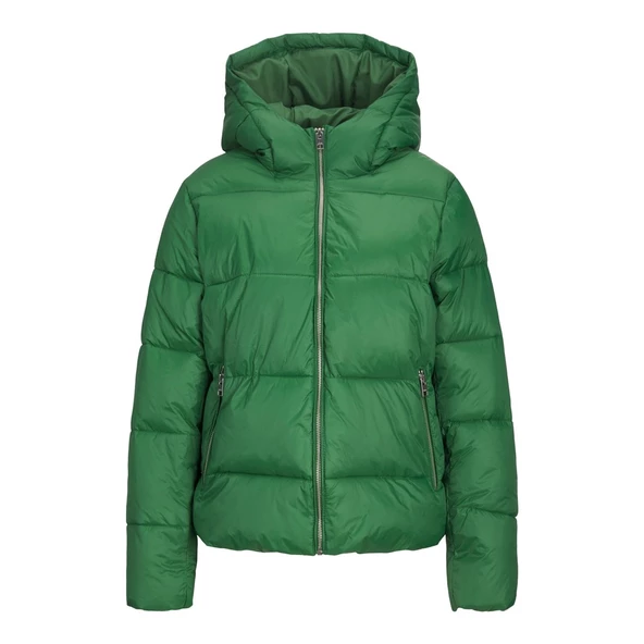 Jack&Jones JJXX Kapüşonlu Minimalist Kadın Mont - Oversized Crop - 5