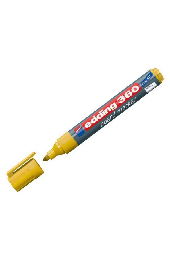 360 Board Marker Yazı Tahtası Kalemi Sarı ürün görseli 1