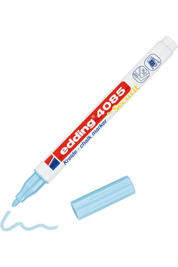 4085 Sıvı Tebeşir Kalemi Pastel Mavi ürün görseli 1