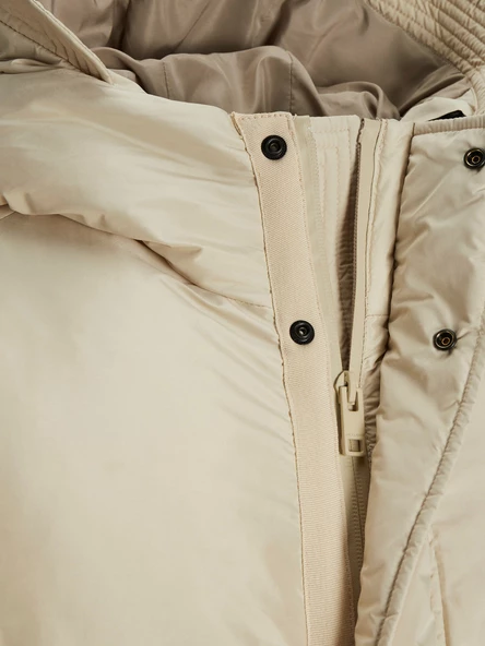 Jack&Jones Oversize Kapüşonlu Uzun Erkek Kışlık Mont - Minimalist - 7