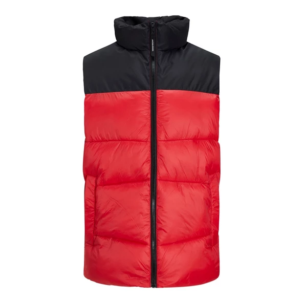 Jack&Jones Erkek Oversize Minimalist Şişme Yelek - Günlük