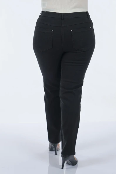 Seleste Yüksek Bel Kadın Pantolon - Minimalist Günlük Stil - Resim 10