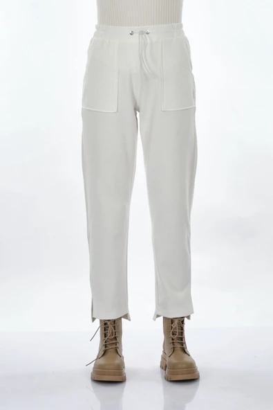 Vedi Oversize Yüksek Bel Kadın Pantolon - Minimalist Stil ürün görseli 1