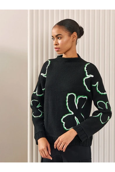 Unique Mode Minimalist Oversize Kazak - Günlük Şıklık - 2