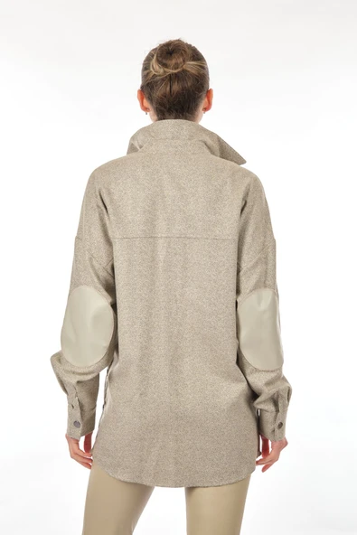 Unique Mode Oversize Kadın Gömlek - Minimalist Günlük Stil - 6