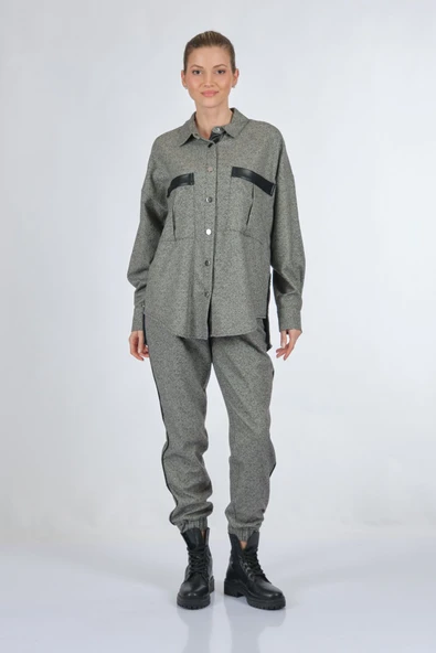 Unique Mode Oversize Kadın Gömlek - Minimalist Günlük Stil - 7