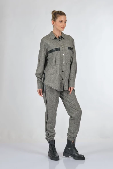 Unique Mode Oversize Kadın Gömlek - Minimalist Günlük Stil - 11