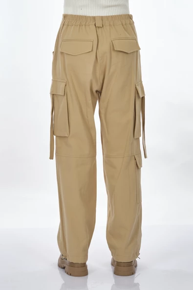Unique Mode Oversize Bol Cepli Kadın Pantolon - Minimalist Günlük Stil - 6