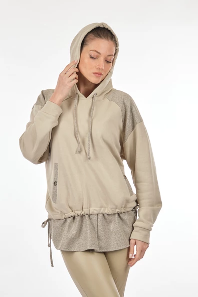 Unique Mode Kadın Sweatshirt UW233109 - 7
