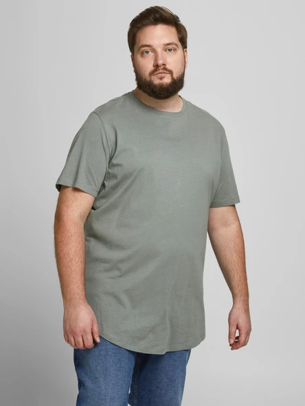 Jack&Jones Oversize Minimalist Erkek T-Shirt - Günlük Kullanım - 2