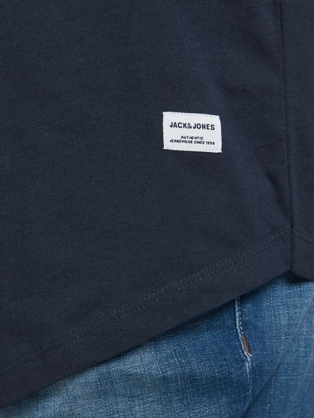 Jack&Jones Oversize Minimalist Erkek T-Shirt - Günlük Kullanım - 12