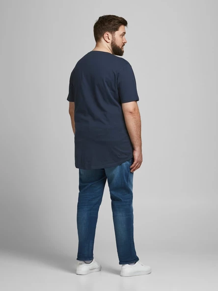 Jack&Jones Oversize Minimalist Erkek T-Shirt - Günlük Kullanım - 10
