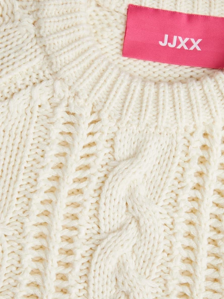 Jack&Jones JJXX Minimalist Örgü Kadın Kazak - Uzun Kol - Günlük - 9