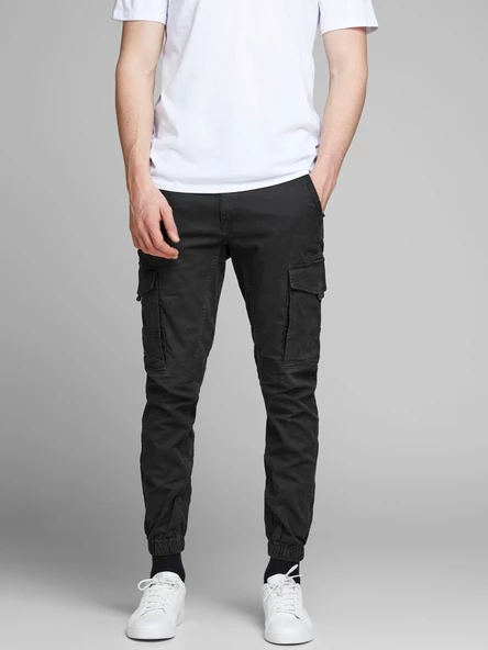 Jack&Jones Erkek Oversize Kargo Pantolon - Günlük Kombinler İçin - 4