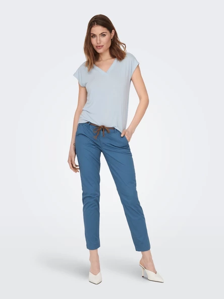 Only Kadın Regular Fit Pantolon - Minimalist Tarz Günlük - Resim 4