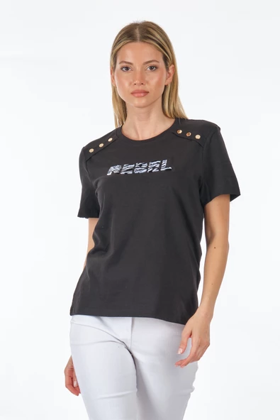 Only Kadın T-Shirt 15291477 - 5