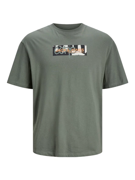 Jack&Jones Oversize Erkek T-Shirt - Minimalist Stil - Kısa Kol - Günlük - 4