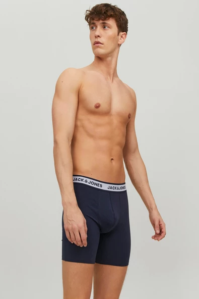 Jack&Jones Erkek Boxer Şort - Minimalist Tasarım, Günlük Konfor - 6