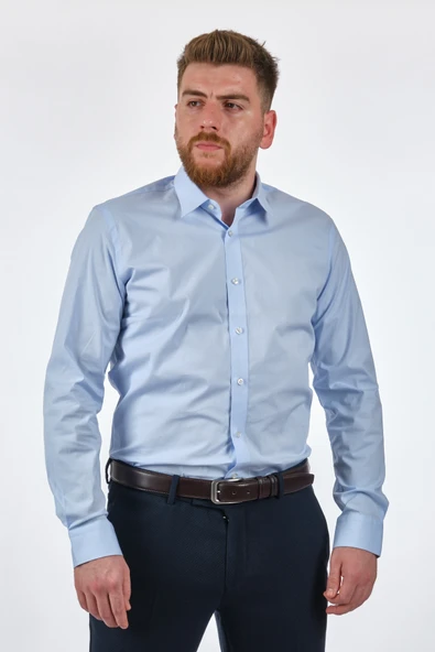 Damat Tween Minimalist Uzun Kol Gömlek - İş ve Günlük Kullanım