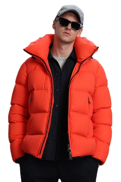 Lufian Oversize Minimalist Erkek Kışlık Mont - Regular Fit - 3
