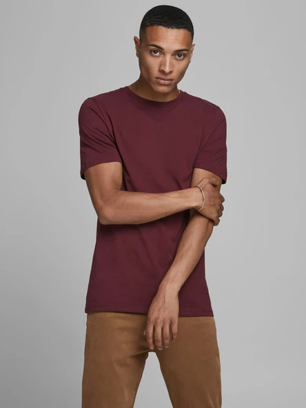 Jack&Jones Oversize Erkek T-Shirt - Minimalist Stil, Günlük Kullanım - 7