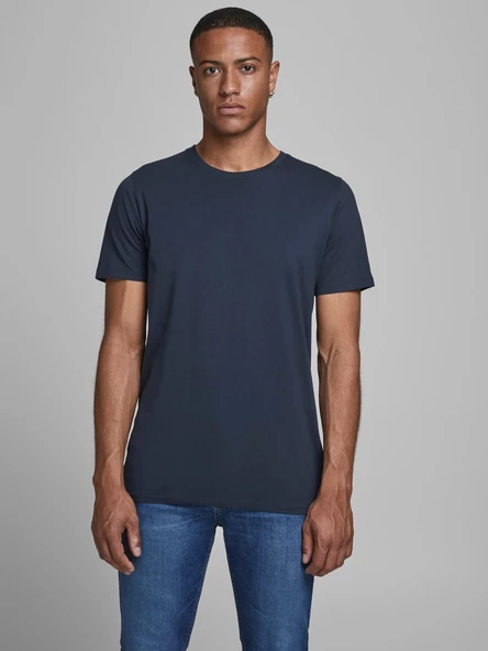 Jack&Jones Oversize Erkek T-Shirt - Minimalist Stil, Günlük Kullanım - 8
