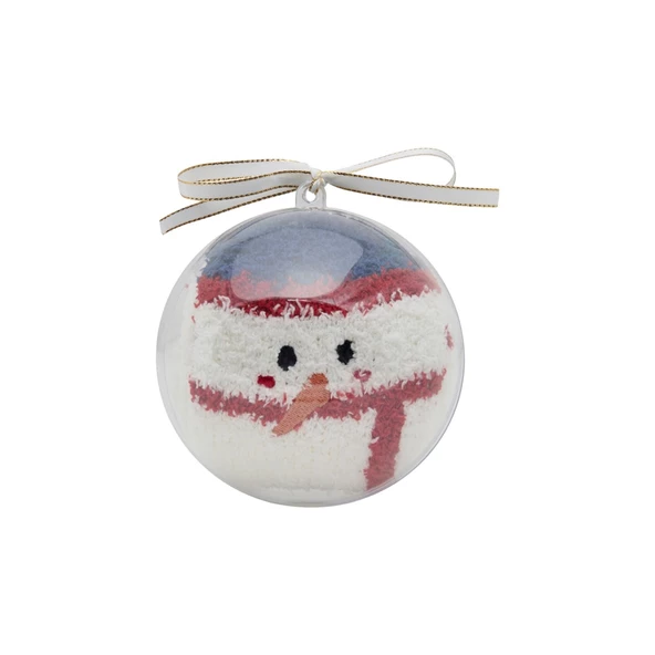 Only Peluş Noel Baba Desenli Kadın Çorabı - Sıcacık ve Rahat - 6