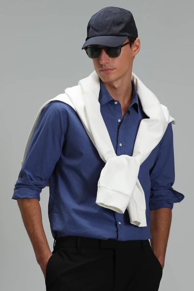 Lufian Minimalist Erkek Gömlek - Uzun Kol - Regular Fit - Günlük/İş - 10