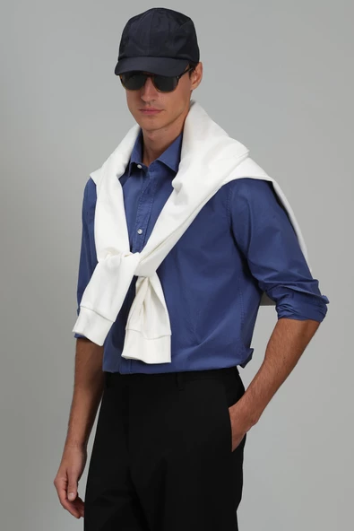 Lufian Minimalist Erkek Gömlek - Uzun Kol - Regular Fit - Günlük/İş - 2