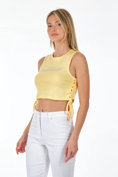 Only Minimalist Crop Top - Kolsuz Kısa Yazlık T-Shirt - 7