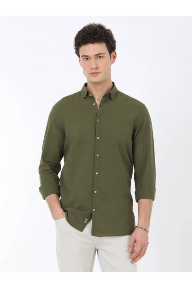 Kip Erkek Uzun Kol Minimalist Gömlek - Günlük Şıklık - 6