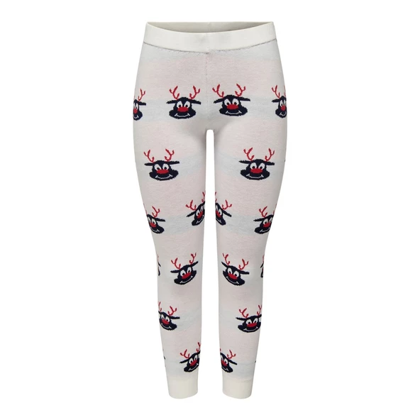 Only Kadın Desenli Kışlık Eşofman Altı - Sıcak ve Rahat - 4