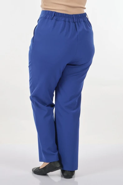 Sedna Minimalist Yüksek Bel Regular Fit Kadın Pantolon - Günlük ve İş - Resim 6