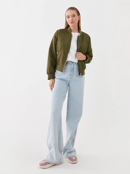 Only Minimalist Crop Bomber Ceket - Günlük & Şık | Hemen Al! - 7