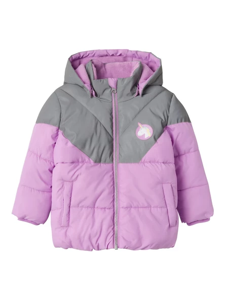 KızÇocukKapüşonluKışlıkMont-SıcakveŞık - 2